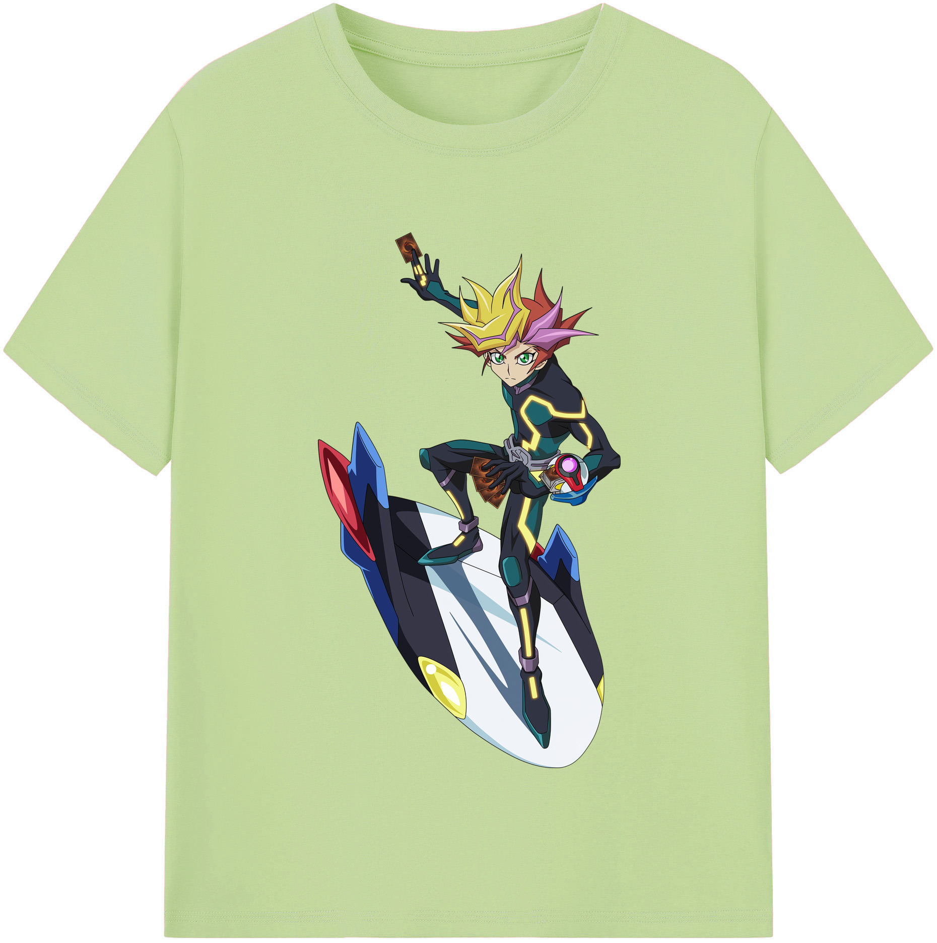 （画像用） 遊☆戯☆王 Yu-Gi-Oh! 綿100％半袖Tシャツ（フロントプリント）